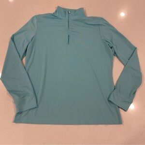 Callaway Women’s  Turquoise Long Sleeve Golf Shirt Size XL